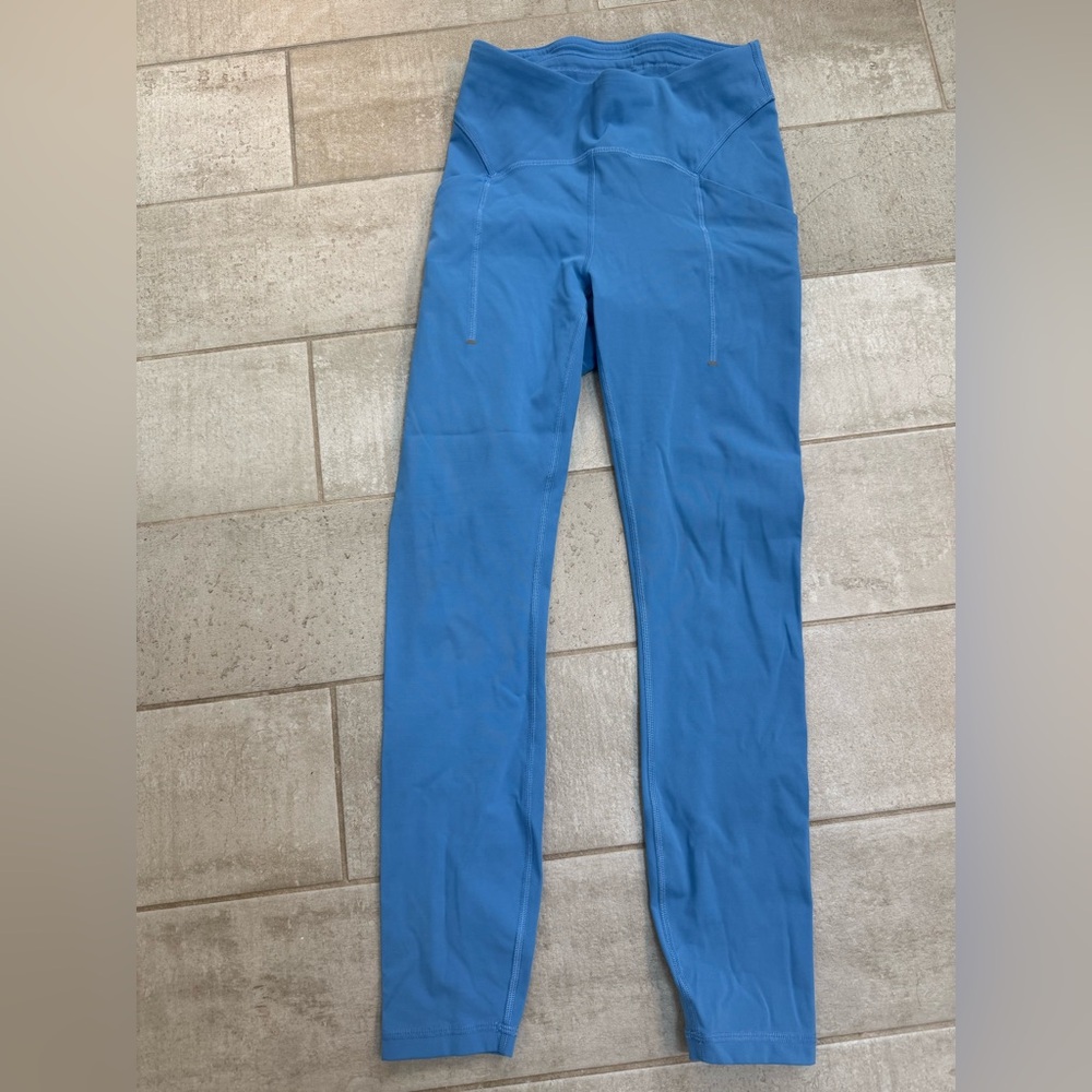 lululemon athletica Blue High-Rise Leggings
